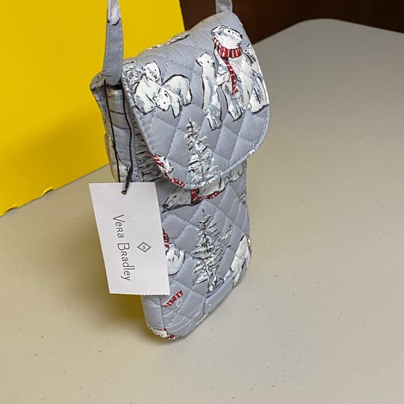 Verá Bradley Carson Cellphone Crossbody Beary Merry - Picture 4 of 13